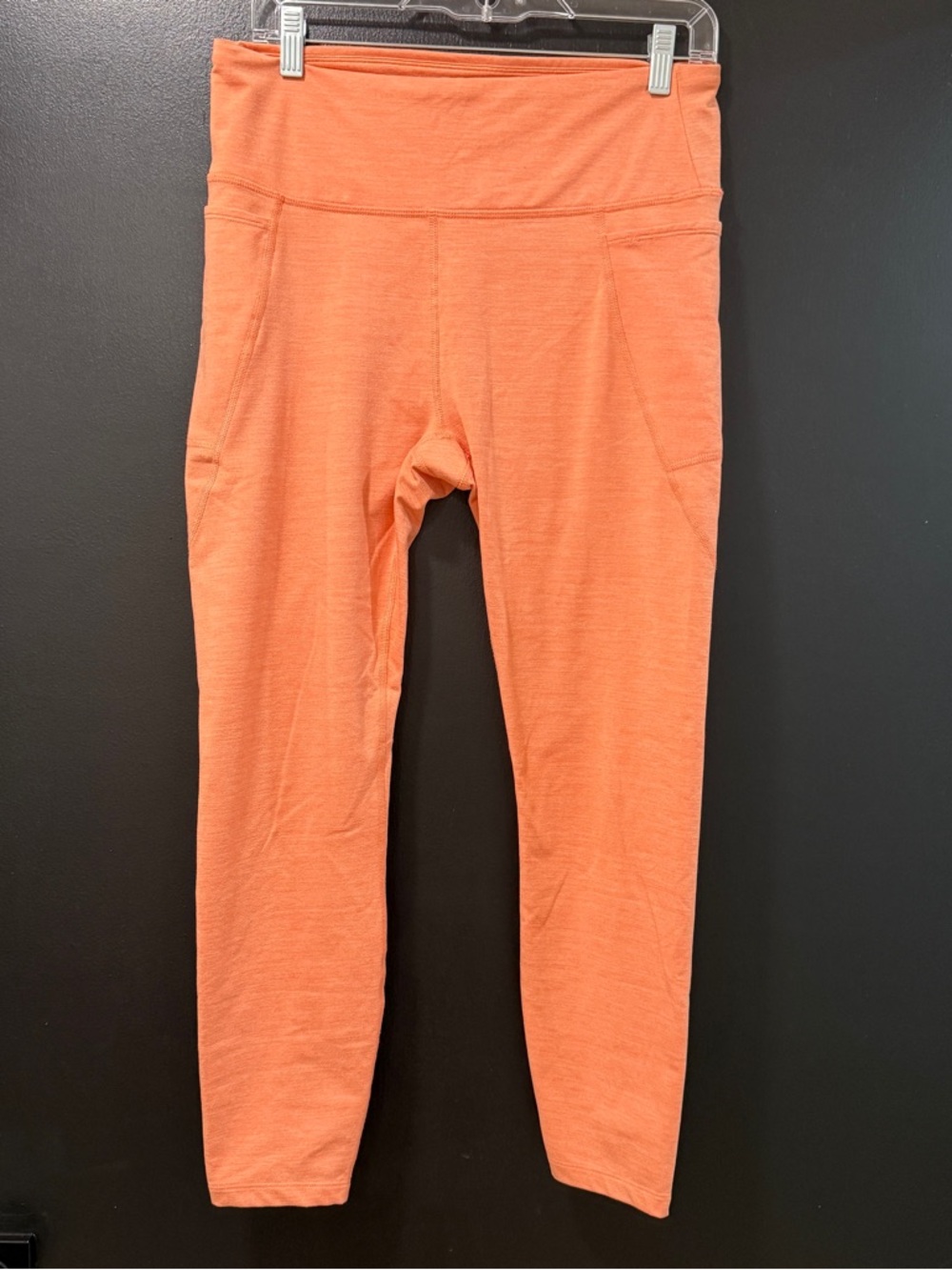High-Waist Orange Leggings